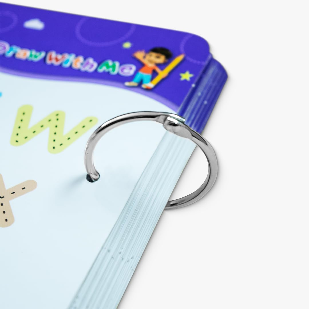 BachpanBox™ Reusable Magic Writing Book With 68 Pages