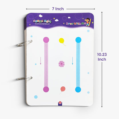 BachpanBox™ Reusable Magic Writing Book With 68 Pages