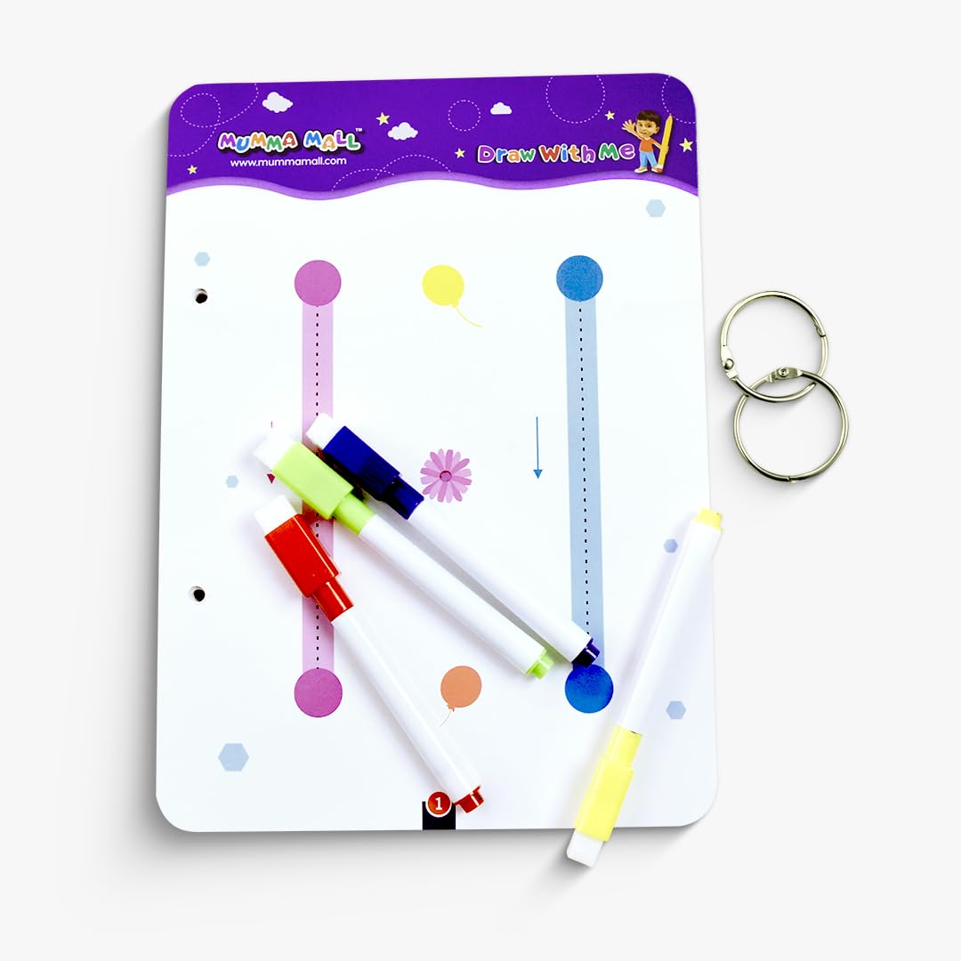 BachpanBox™ Reusable Magic Writing Book With 68 Pages