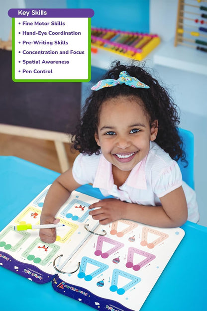 BachpanBox™ Reusable Magic Writing Book With 68 Pages