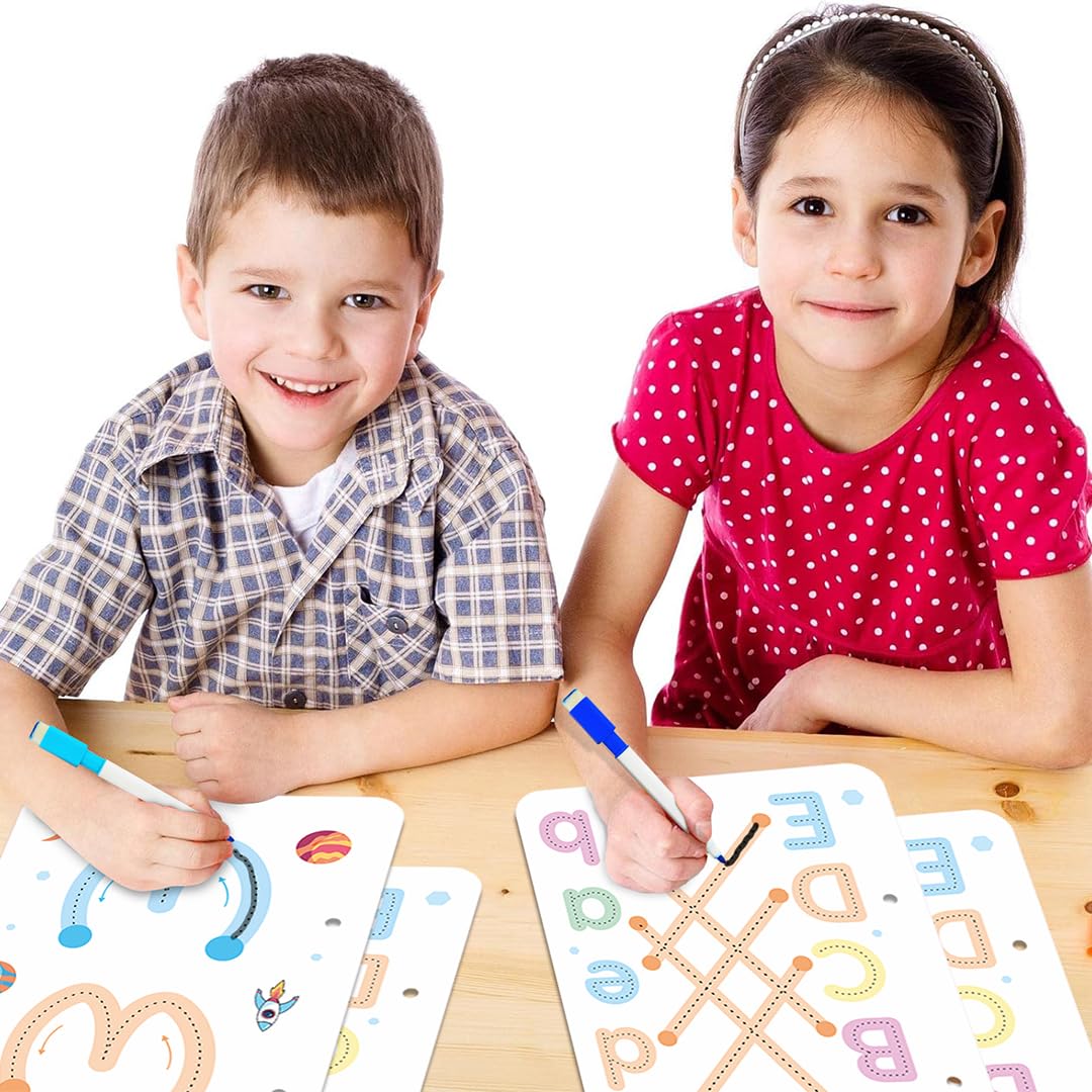 BachpanBox™ Reusable Magic Writing Book With 68 Pages